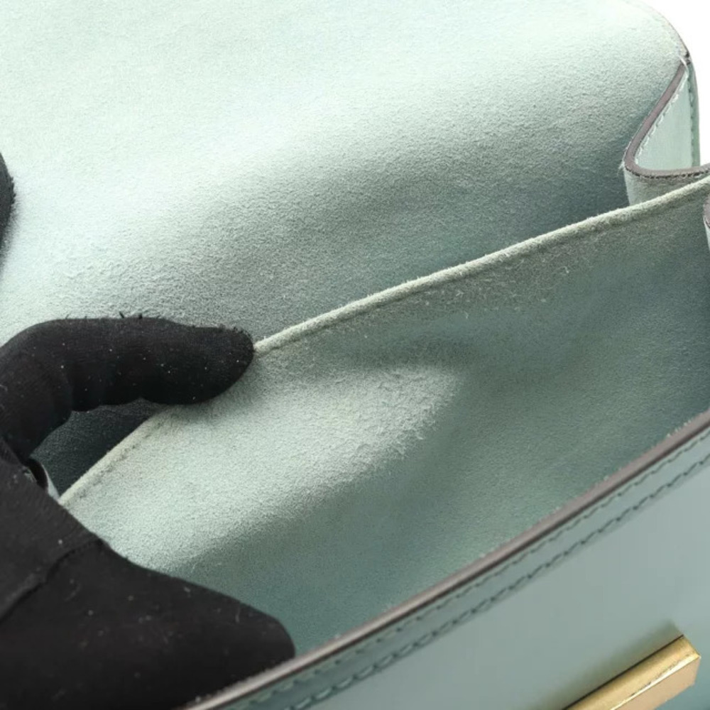 Louis Vuitton Dauphine Shoulder Bag Leather Green - Picture 6 of 8